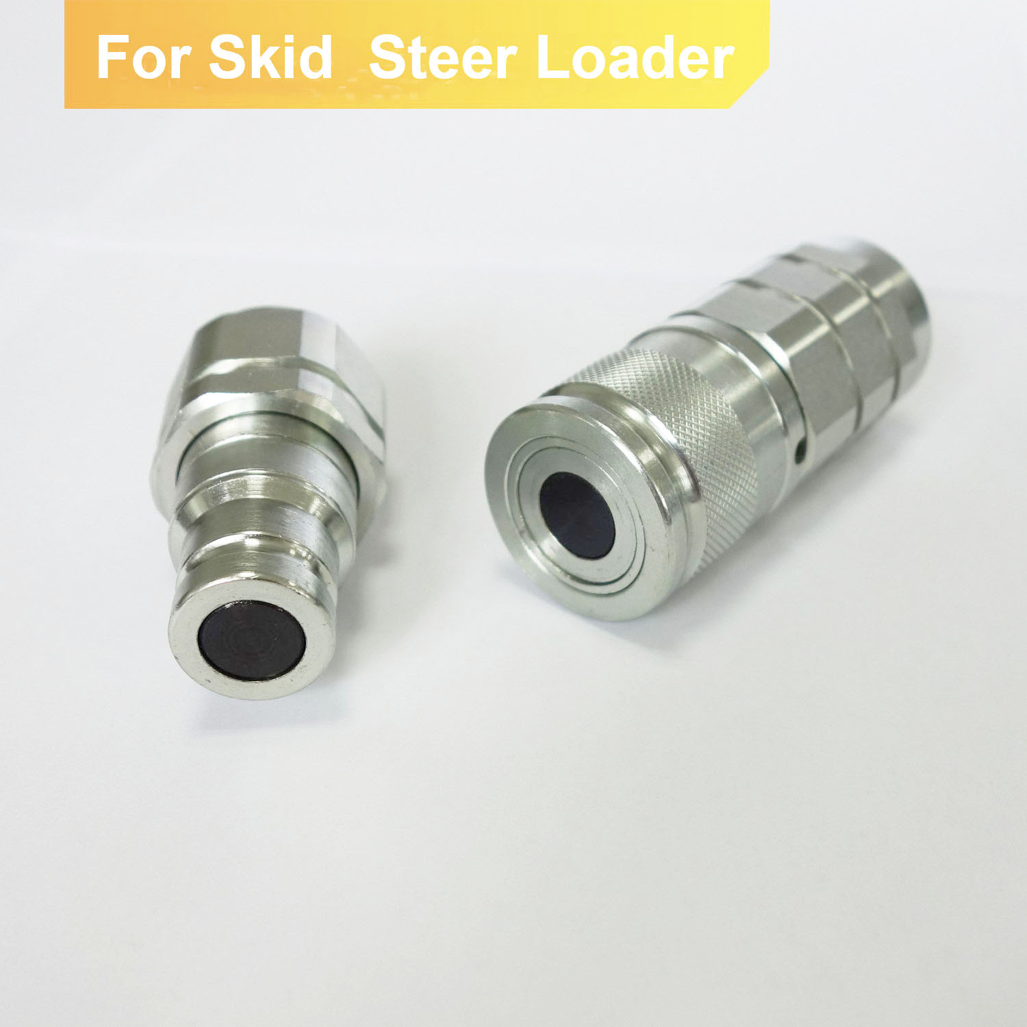 SAE / Bsp/ NPT Thread Skid Steer Loader Coupler Nipple ISO16028 Quick Connector Coupling