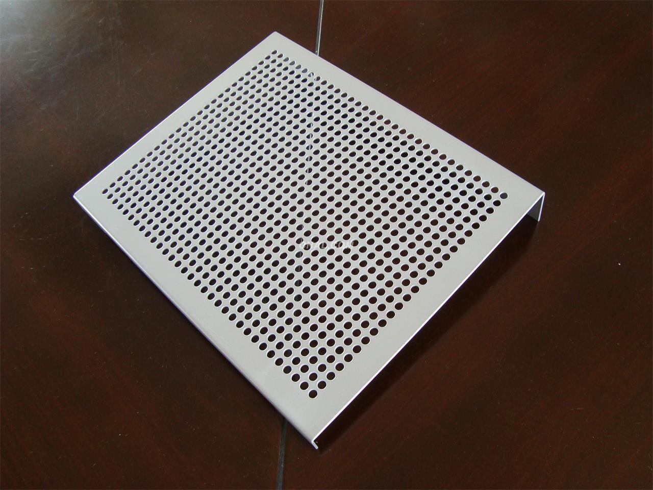 Tec-Sieve Round Hole Perforated Metal Sheet with Bent Edges