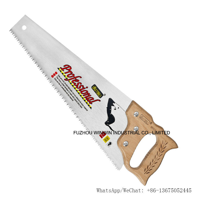 Professional Hand Saw with Wooden Handle (WW-SH312)