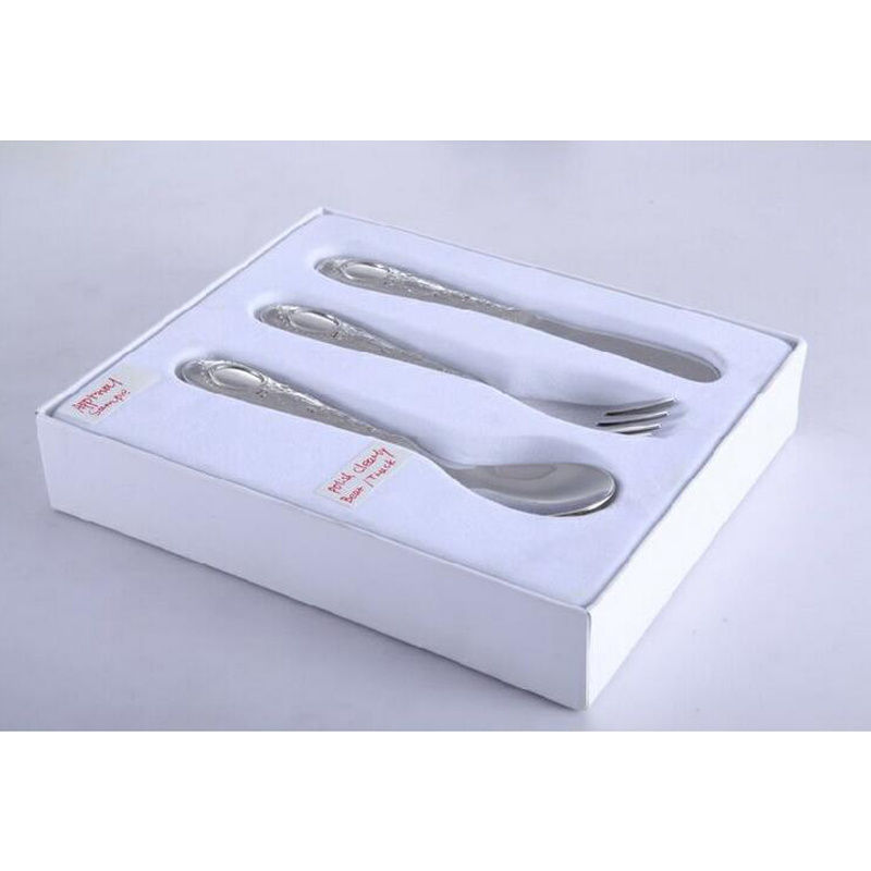Forged Heavy Spoon Fork Knife with Color Box
