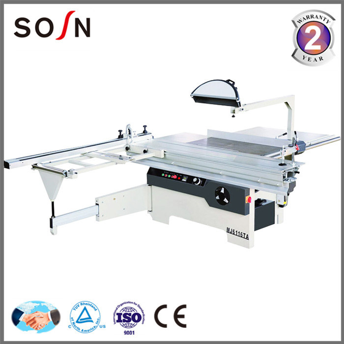 Precision Wood Cutting Sliding Table Saw From Factory