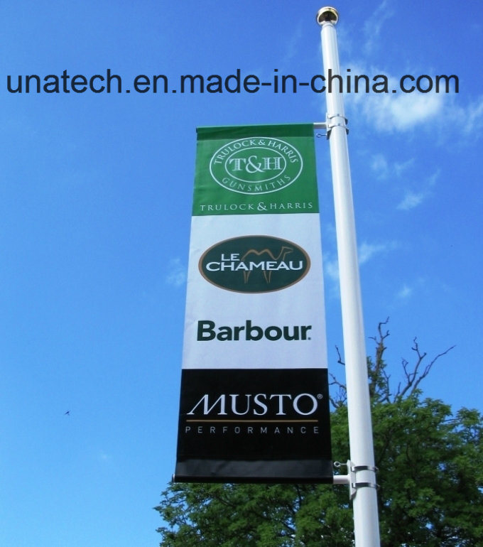 Metal Street Light Pole Advertising Flag Hardware (BS46)