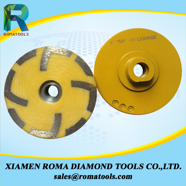 Diamond Cup Wheels Resin Filled for Granite, Marble, Concrete