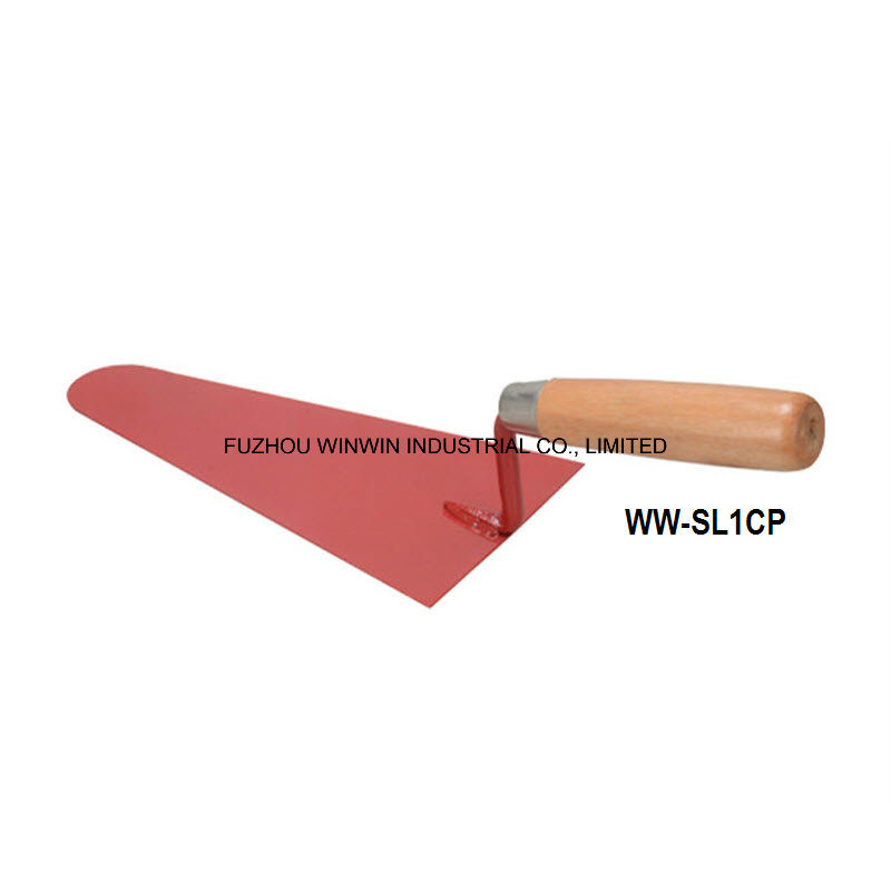 Wholesale All Kinds of Carbon Steel Bricklayer Knife with Wooden Handle (WW-SL1C)