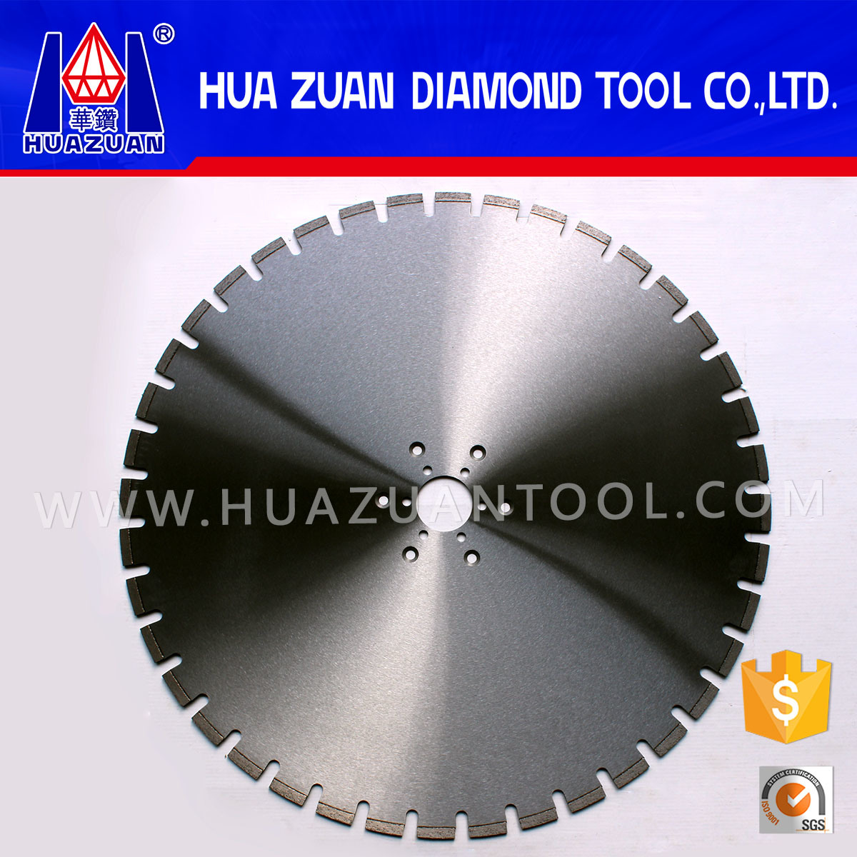 Hot Sale 30 Inch Diamond Saw Blade (Hz8632)