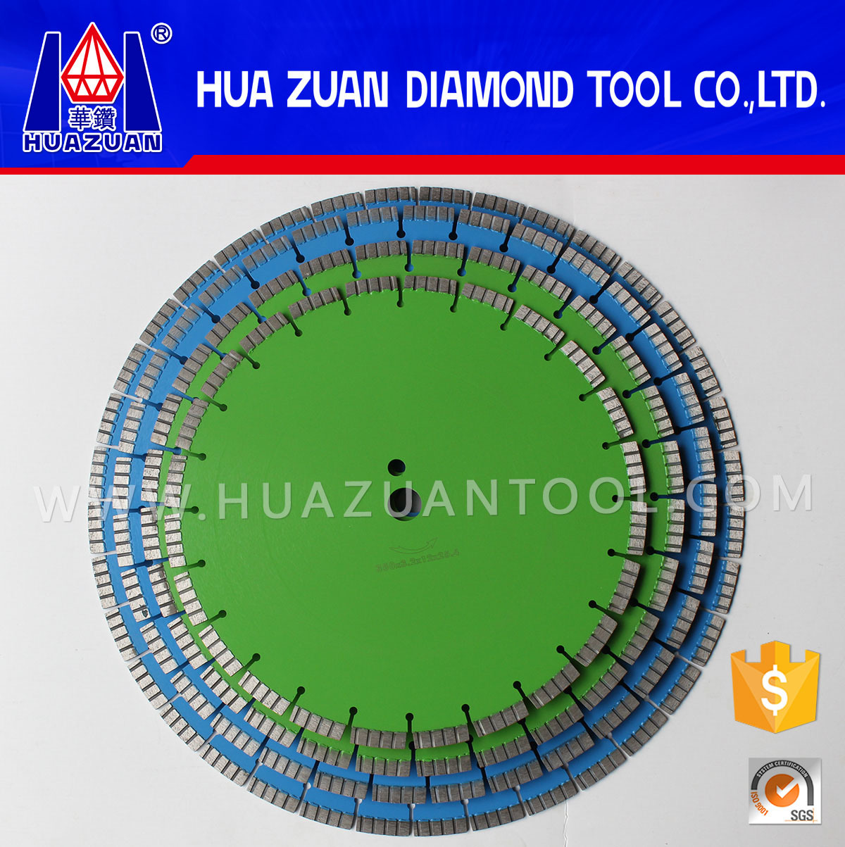 Huazuan Diamond Saw Blade for Concrete (Hz322)
