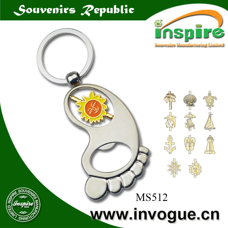 Attractive Metal Charms Key Chain for Souvenirs (SK846)