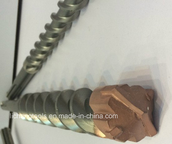 Power Tools of SDS Hammer Drill Bit with Cross Head Double Flutes