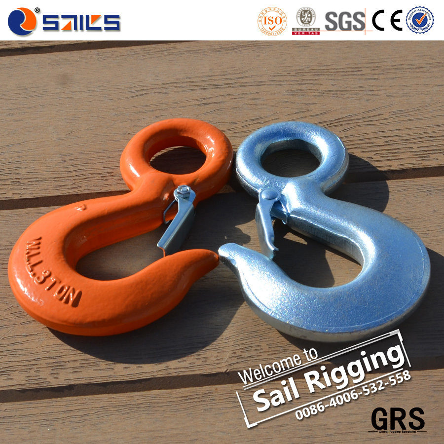 S320 Drop Forged Alloy Steel Eye Hook with Latch