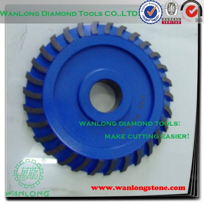 Large Diamond Grinding Wheels for Granite Stone Edge-Diamond CBN Grinding Wheel Manufacturers