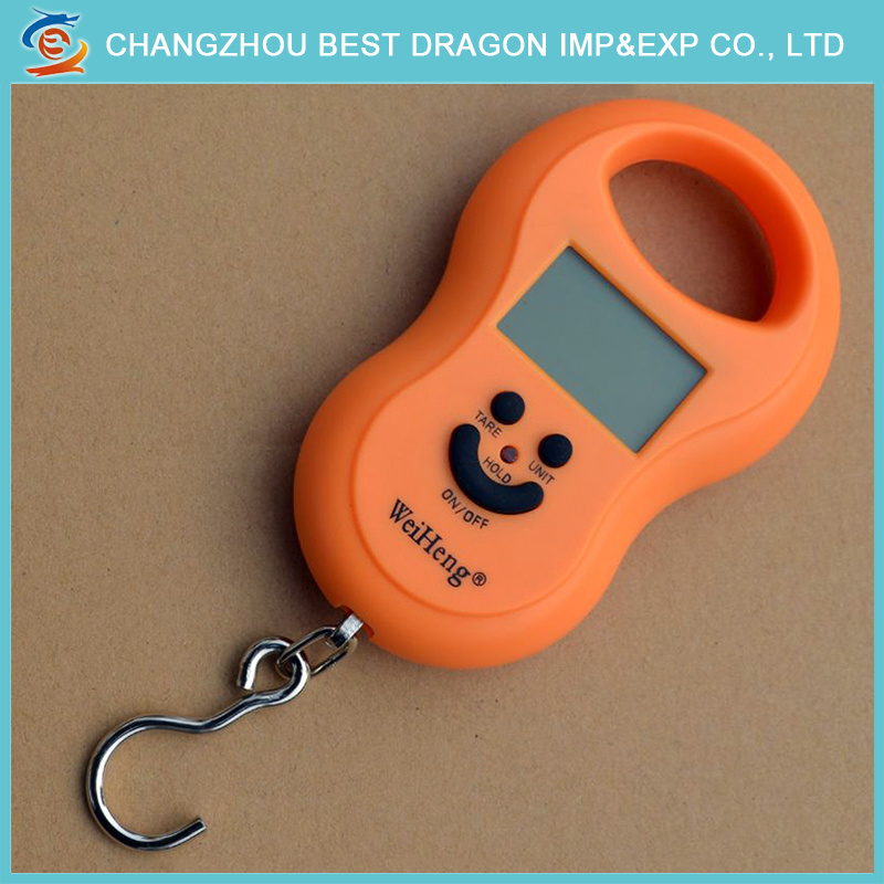 45kg Luggage Hanging Scale Weighing Tool with Gourd Shape