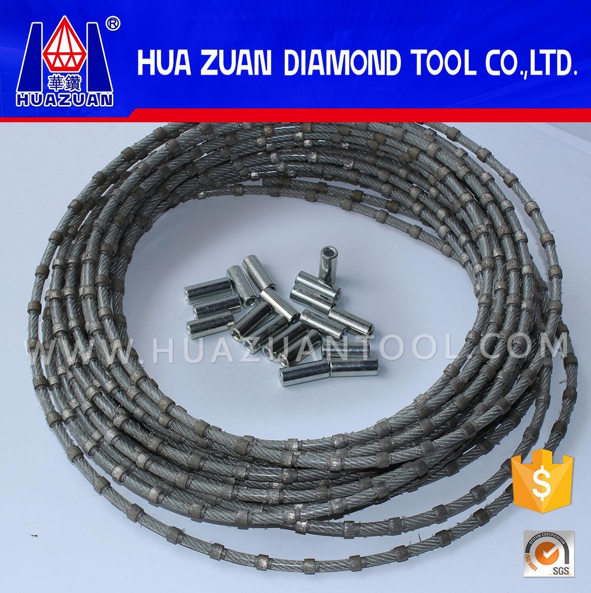 Diamond Slitting Wire Saw for Marble Quarrying