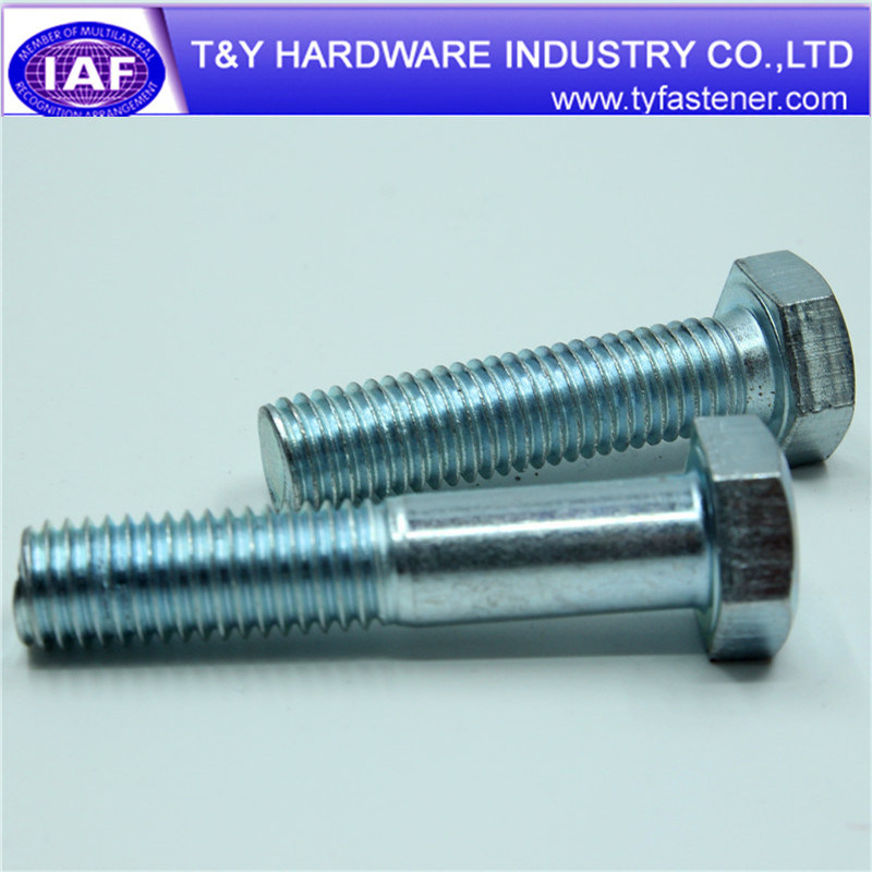 Carbon Steel DIN 933 DIN 931 DIN 6914 ISO 4014 Hex Head Bolts