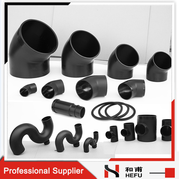 High Quality 3 Inch Plastic Domestic Water Elbow Tee Pipe Fitting