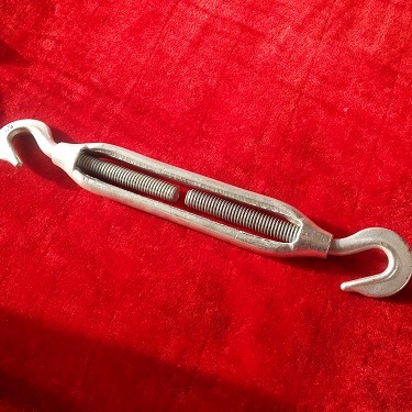 Galvanized Rigging Hardware Fitting Wire Rope Steel Hook and Eye Us Type Adjustable Turnbuckle
