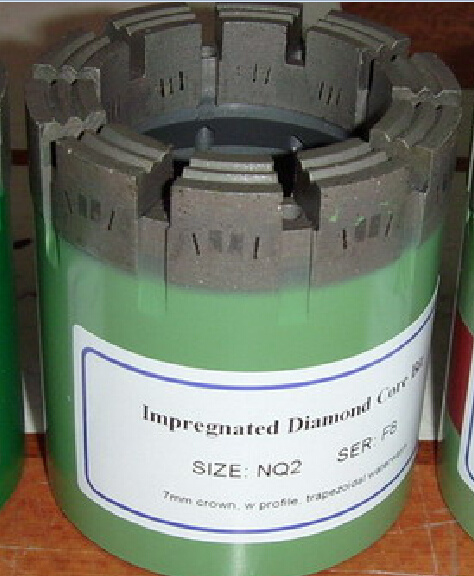 Nq2 Nq Nq3 Diamond Core Drill Bit for Undergroud Drilling