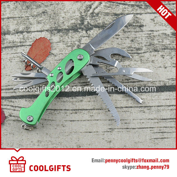 High Quality 9 in 1 Multi Functional Stainless Steel Camping Folding Knife