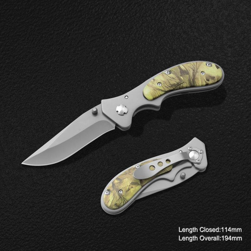 Folding Knife with Micarta Handle (#31028-814)
