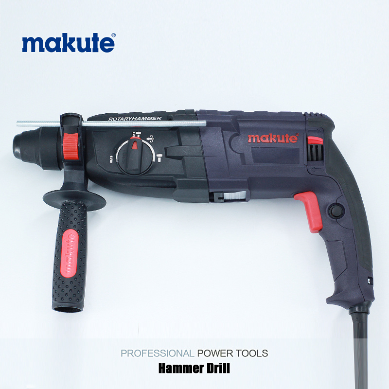 Makute Hammer Drill 26mm SDS Chuck with Drilling Bits