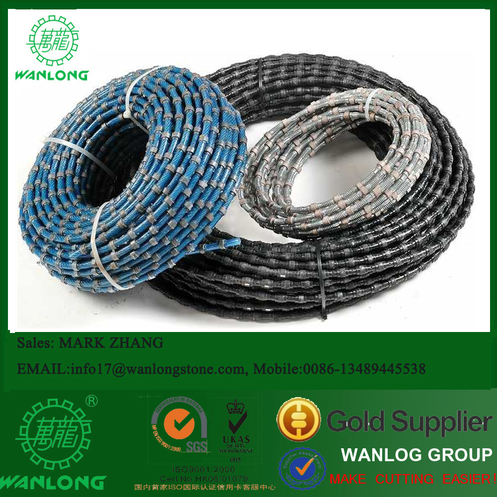 Diamond Wire Saw for Quarry, Profiling, Block Squaring/Shaping, Diamond Wire for Stone Slab Cutting, Stone Block Cutting Tools, Diamond Cutting Wire