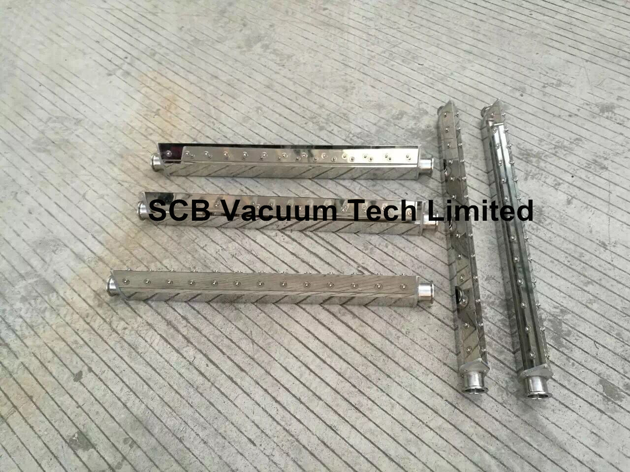 High Volume Air Knife in Parts Cleaning and Drying Line