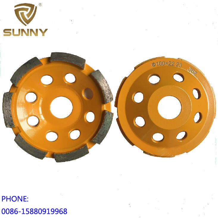 Diamond Single Ring Cup Wheel for Grinding Stone and Concrete