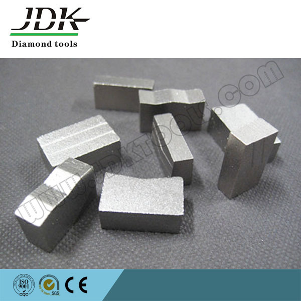 Grooved Type Diamond Segment for Cutting Granite
