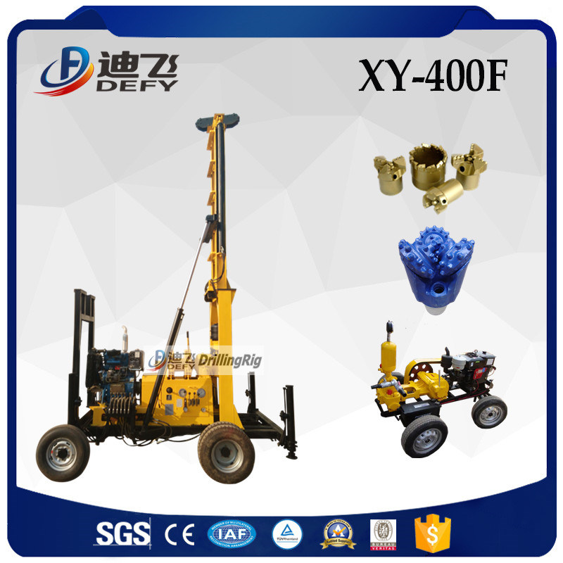 Water Borehole Drilling Machine Xy-400f