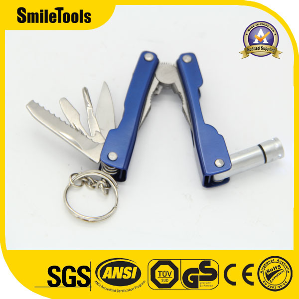 Professional Stainless Steel Pliers Multi Function Hand Tools with LED Light