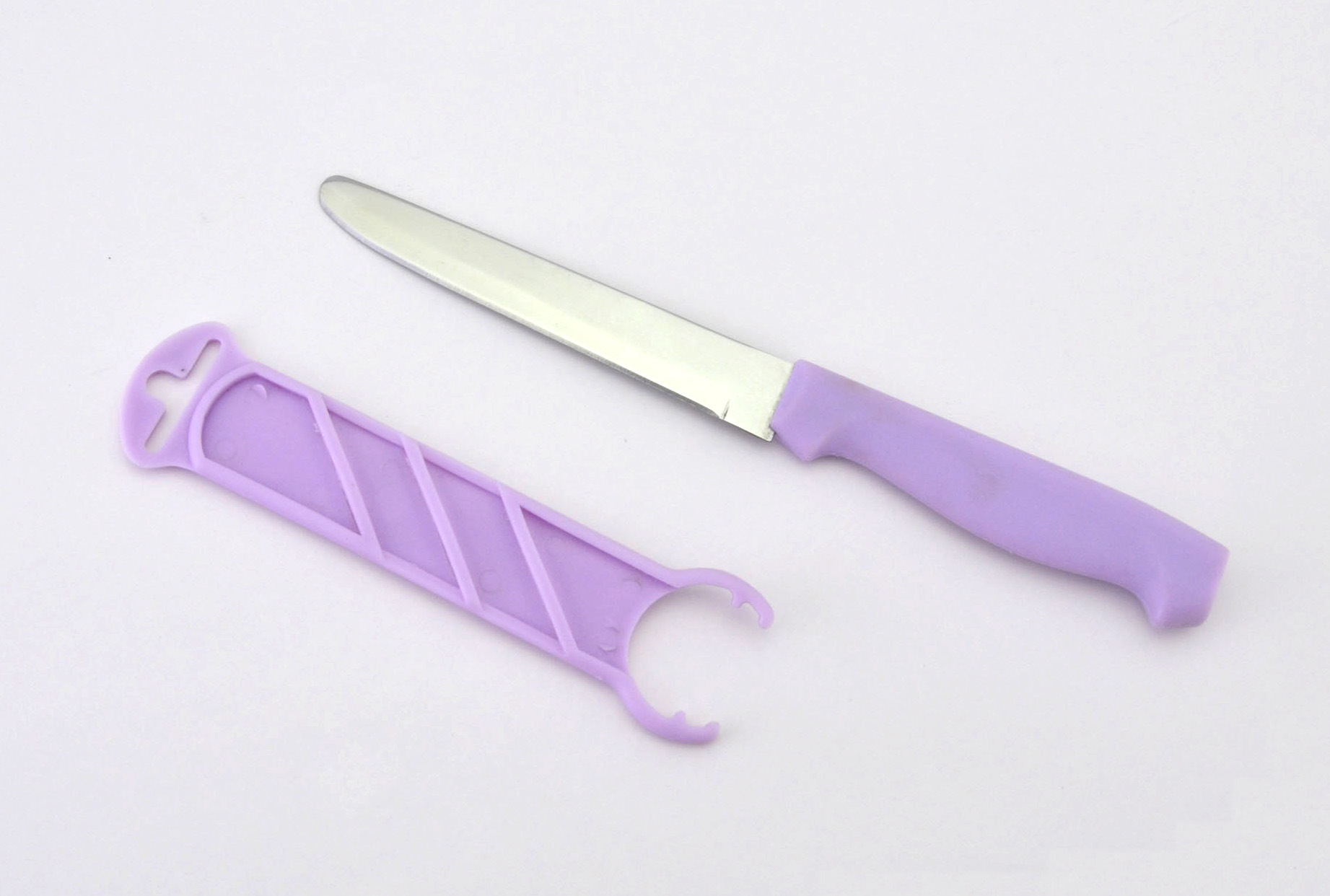 Stainless Steel Utility Fruit Vegetable Knife with Cap