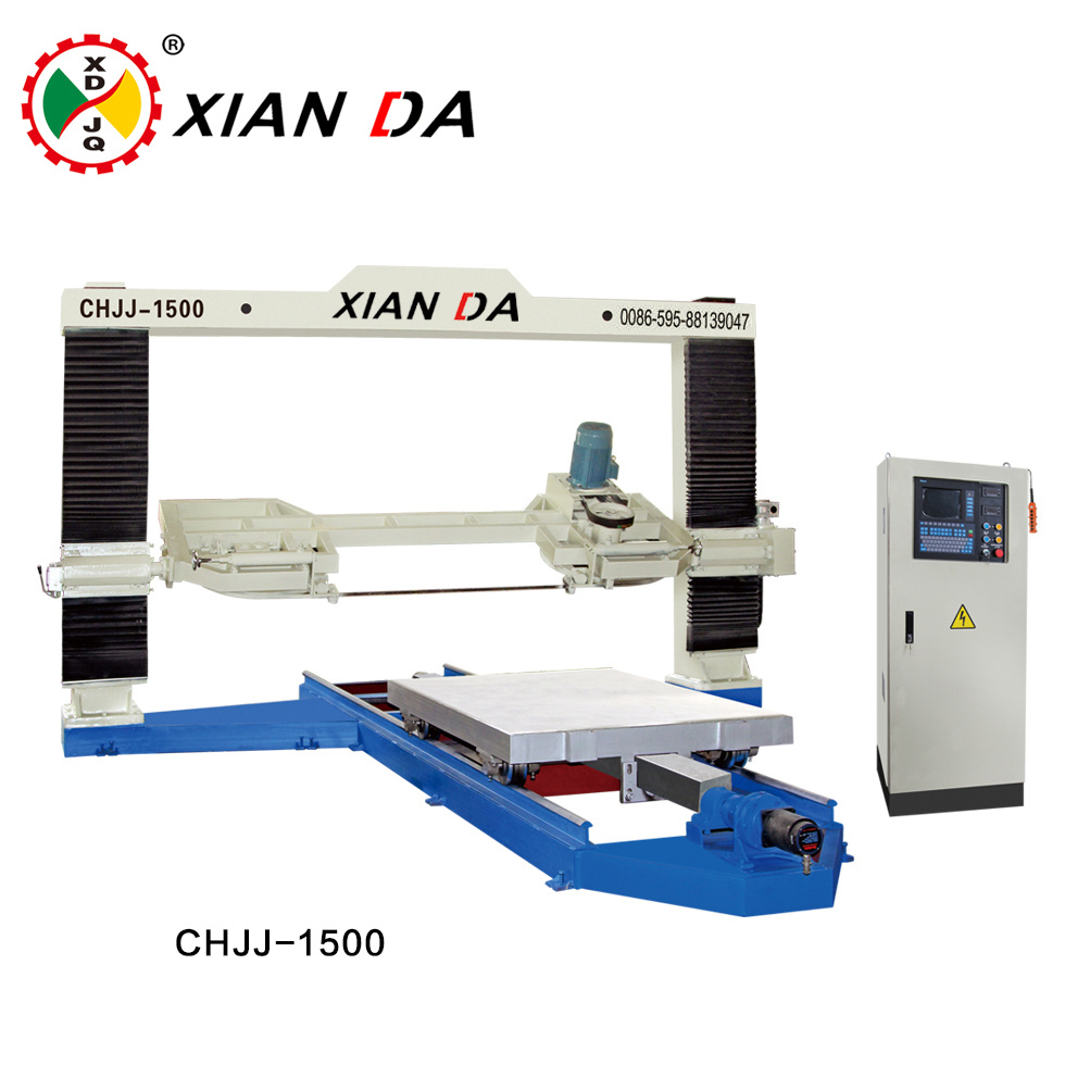 Chjj-1500 CNC Arc Marble Shaped Slab Bandsaw Cutting Machines