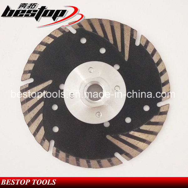 Protective-Tooth Diamond Cutting Blade for Stone