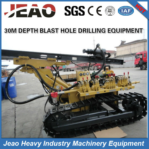 Strong Power -Jbp100b Crawler Drilling Rig Machine (30M DEEP/80-130mm HOLE)