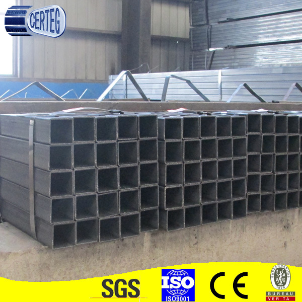 100X100mm Carbon Steel Square Tube for Metal Building Material
