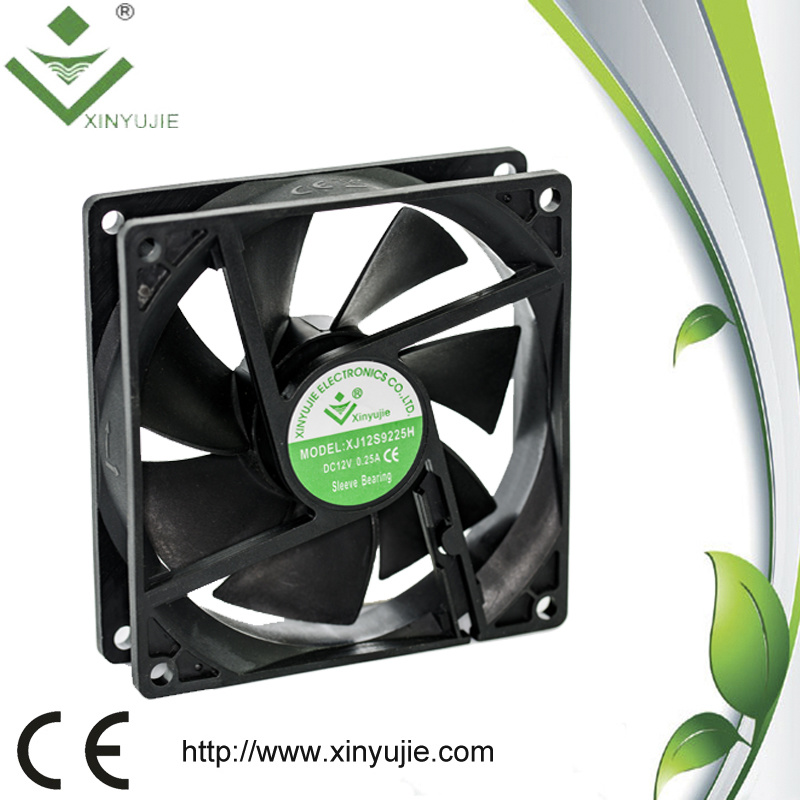 Powerful 12V DC Fan 92mm 9225 Ventilador Axial Fan for Home Use 92X92X25mm Cooling Fan