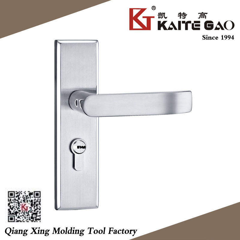 304 Stainless Steel Hollow Door Handle on Plate (KTG-5002-012)