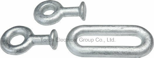Q-7, Qp-7 Malleable Iron Line Hardware Fittings Ball Eyes / Clevis
