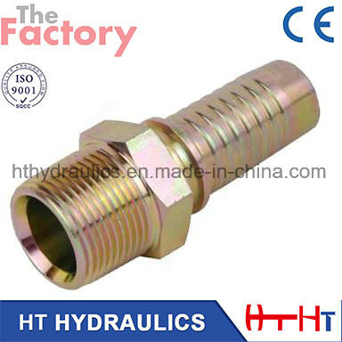 Chinese Manufacturer CNC Machinery Bsp Hydraulic Hose Fitting (10511)