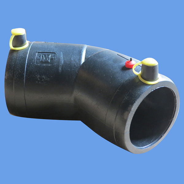 HDPE Pipe Fittings HDPE Electrofusion 45 Degree Elbow Pn16