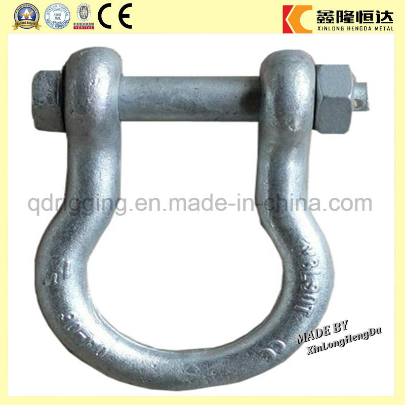 Drop Forged Screw Pin Lifting Chain D Shackle Factory Price