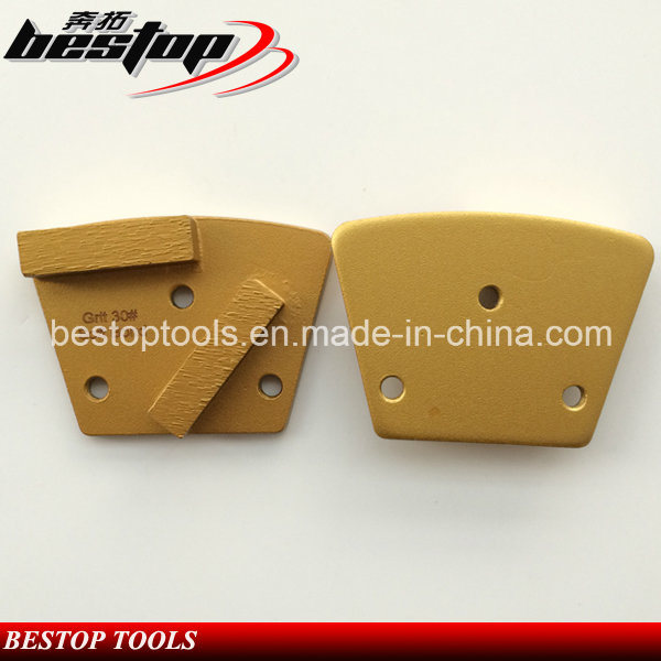 Magnetic Back Diamond Concrete Grinding Tools with M6 Screw Holes
