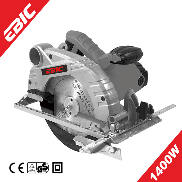 Ebic 185mm Saw 1400W Circular Saw with Plastic Motor Housing for Sale