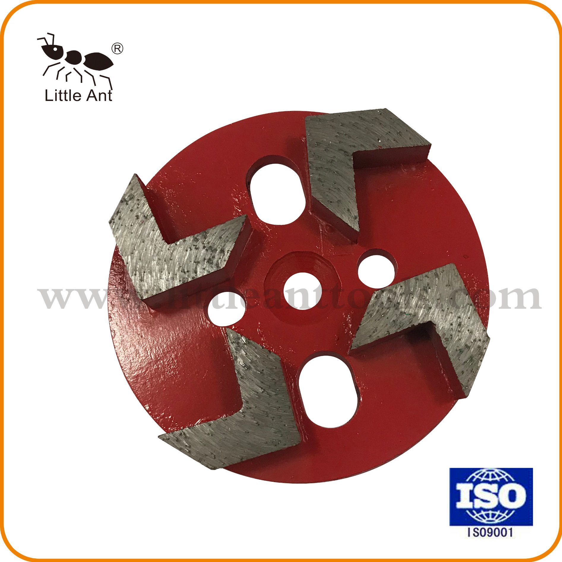 4 Arrow Type Diamond Grinding Plate, Grinding Wheel for Stone Materials