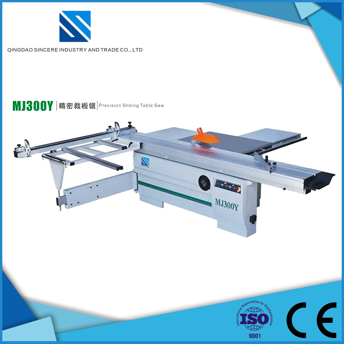 Woodworking Machine High Precision Sliding Table Saw