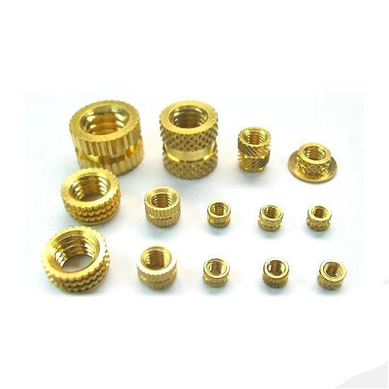 Building Material Precision Brass Threaded Insert Knurled Threaded Nuts