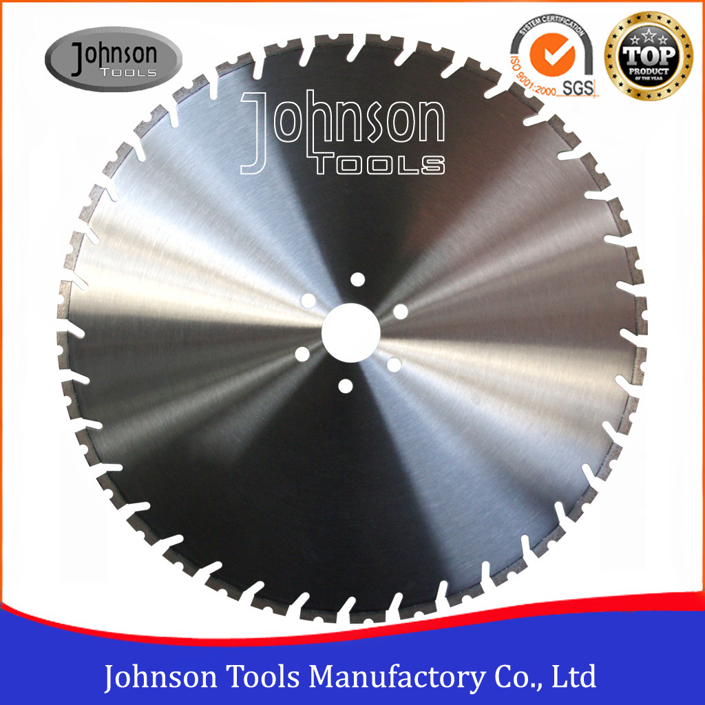 600mm Diamond Wall Saw Blade for Cutting Reinforced Concrete