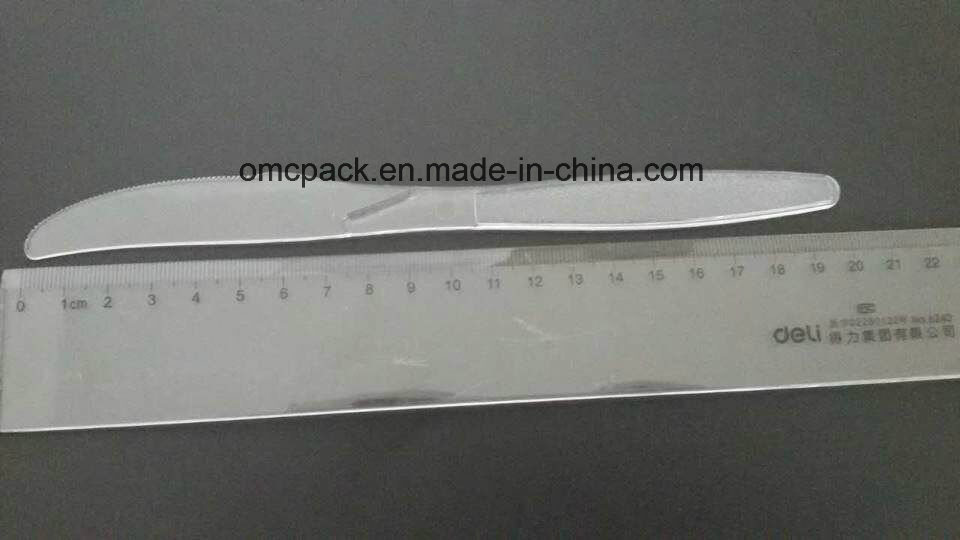 PS Transparent Plastic Knife for Kitchen