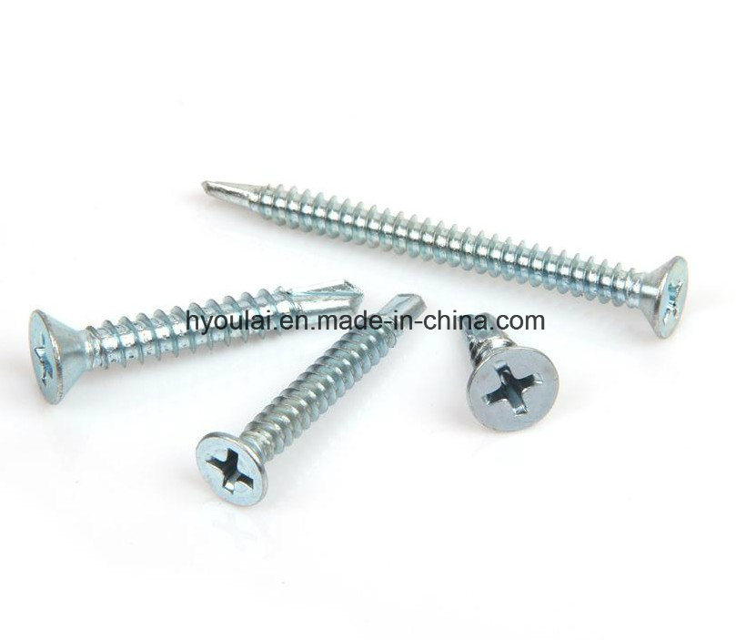 Carbon Galvanized Phillips Pan Head Self Drilling Screw for Building