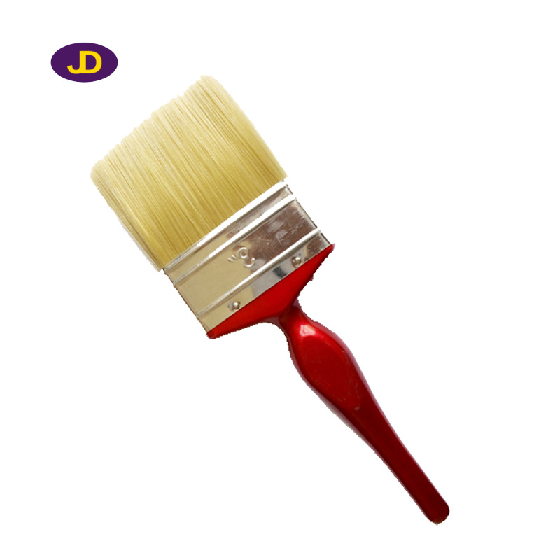 Different Color Tapered Polyester Rubber Handle Paint Brush