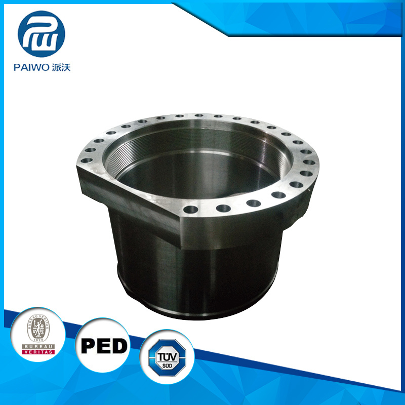 Forging Alloy Steel Carbon Steel CNC Machining Pipe Flange Coupling